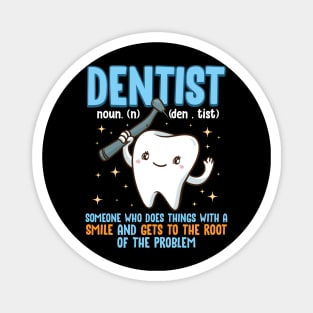 Dentist Definition Fact Gets To The Root Of The Problem Gift Magnet